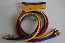 Yellow Jacket 21985 60" HVAC Charging Hoses HAV-60-RYB Standard Fittings Set