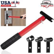 Heavy Duty Door Hinge Adjustment Tool Kit, 4-in-1 Hinge Gap Adjusting Wrench Set