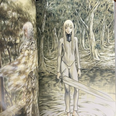 CLAYMORE Art Book Memorabilia Norihiro Yagi Illustration | eBay