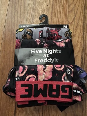 Bioworld Five Nights at Freddy's Boxer Briefs 2-Pack Size M Stretch Wicking