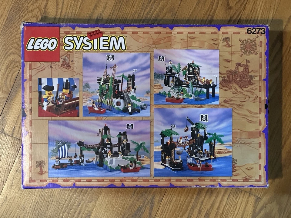 Refugio LEGO 6273 Rock Island de colección - ¡99% completo! ¡Caja y manual! Foto 2 de 4