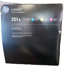 HP 201A Standard Yield Toner Cartridge 4/Pk CF400AQ1 Black/Cyan/Magenta