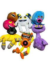 Monsters Singing Plush, Super Soft 6 Pieces NWT.Ships Within 24 Hours