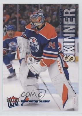 2022-23 Upper Deck Fleer Ultra Blue Foil 98/399 Stuart Skinner #114 08a0