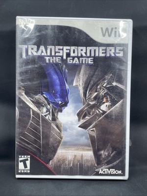 Transformers: The Game (Nintendo Wii, 2007) Brand New Small Tears In Plastic