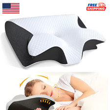 Cervical Pillow for Neck Pain Relief,Orthopedic Neck Support Pillow for Side