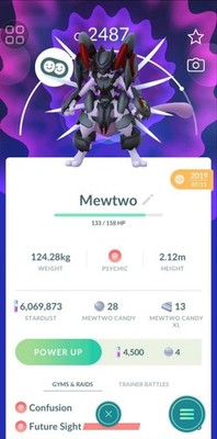 Armored Mewtwo (2019 Guaranteed Lucky) Legendary Pokemon ! 30 Days Friendship