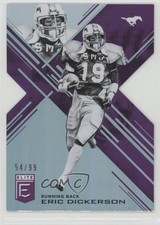 2017 Elite Draft Picks Status Purple Die-Cut 54/99 Eric Dickerson #36 HOF 11pj
