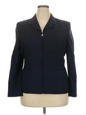 Le Suit Women Blue Blazer 18 Plus