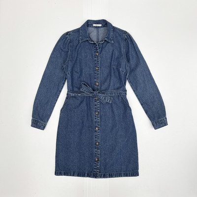 tu clothing denim dress Buy Mid Denim Seam Detail Midaxi Dress 10 | Midaxi