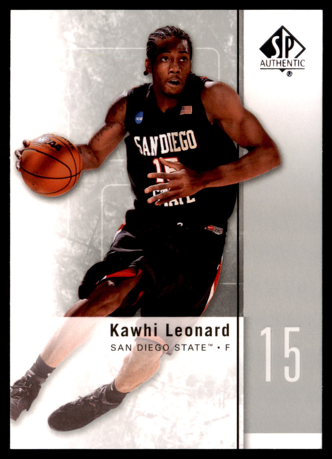 2011-12 SP Authentic #27 Kawhi Leonard San Diego State Aztecs