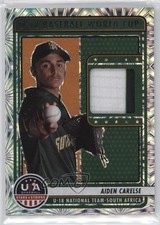 2023 Panini USA Baseball Stars & Stripes Fireworks Aiden Carelse #U18-AC 09wc