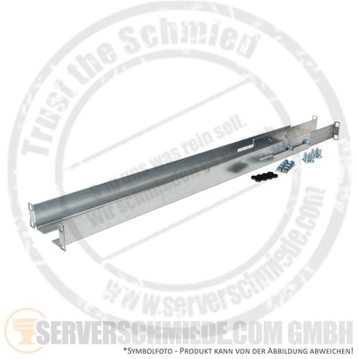 19'' 1HE Universal Gleitschienen Rackmount Rail Kit tiefenvariabel 67,5 - 75 cm