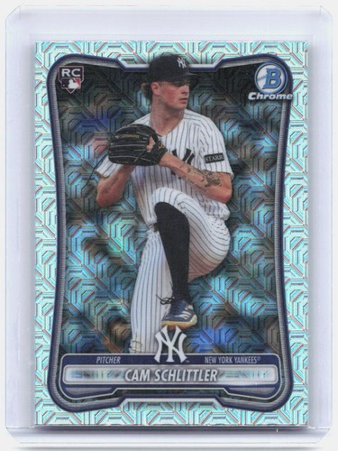 2026 Bowman #53 Cam Schlittler Mojo Refractor New York Yankees - Afbeelding 1 van 2