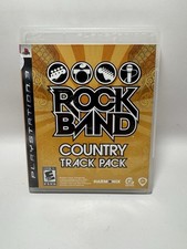 Rock Band: Country Track Pack (Sony PlayStation 3, 2009) CIB Complete & Tested