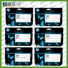 HP 727 Ink For DesignJet T930 T1530 T2530 - 130ml or 300ml - Select Colour