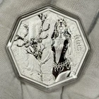 2023 Germania 5 Mark Witchcraft Series 1oz .999 Silver Octagon Round BU w/COA