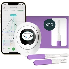 Max Fertility Monitor & Ovulation Test Kit for Women, at-Home Hormone Tracker...