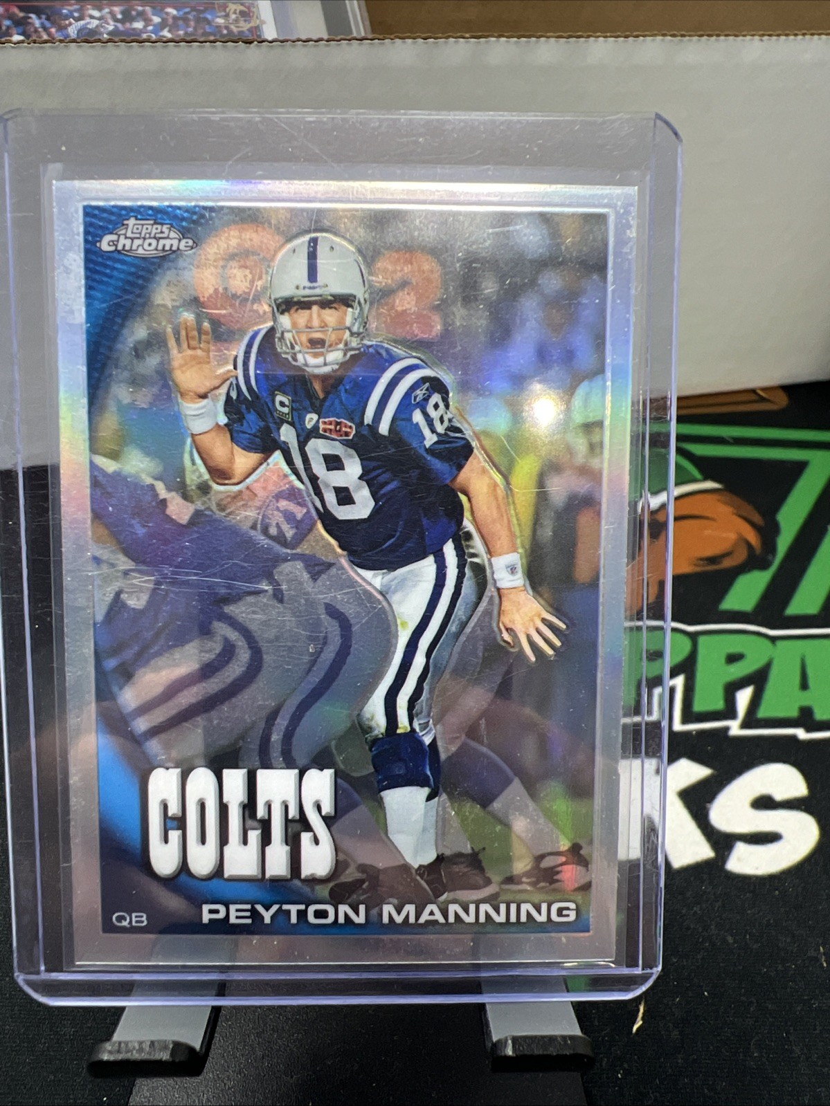 2010 Topps Chrome #C50 Peyton Manning Refractor Indianapolis Colts