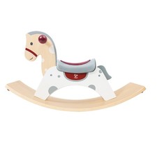 Cheval à bascule 2 en 1 en bois - 70 x 30 x 41,8 cm - À partir de 12 mois