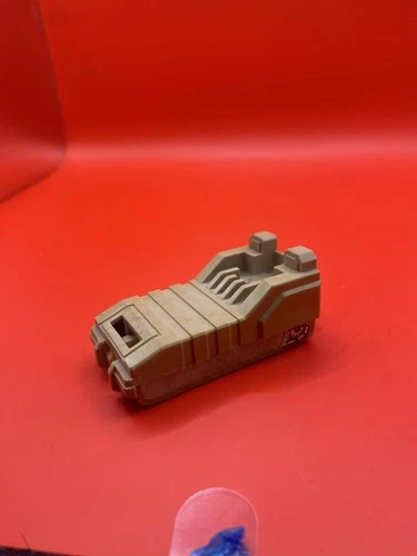 Vintage G1 Transformers Slammer Tank Base Metroplex Parts EXTREMELY YELLOWED