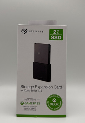 Seagate 2TB Storage Expansion Card SSD Xbox Series X|S STJR2000400 New Sealed
