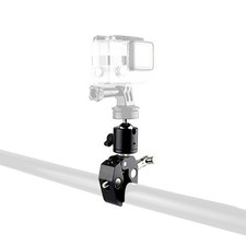 360 1/4" Mini Clamp Tripod Mount Mini Ball Head For DSLR Camera Tripod Monitor