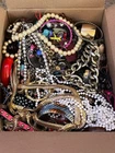 Vintage To Now Costume Jewelry Craft Repair Box 8-10 lbs
