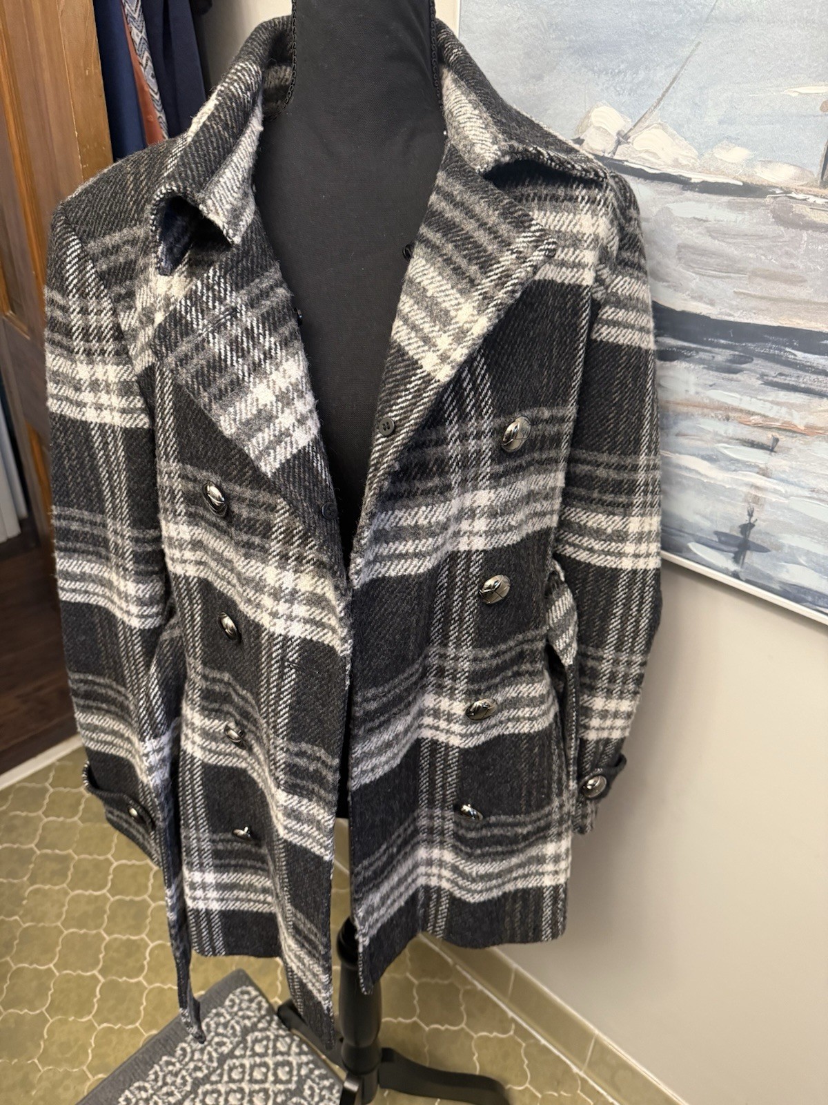 Worthington Women's Plaid Jacket Size Medium