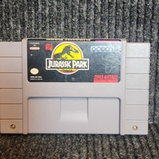 Jurassic Park SNES (Super Nintendo Entertainment System, 1993)  NOT TESTED