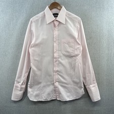 Tom Ford Dress Shirt Mens 42/16.5 Pink French Cuff Long Sleeve Button Up Formal 