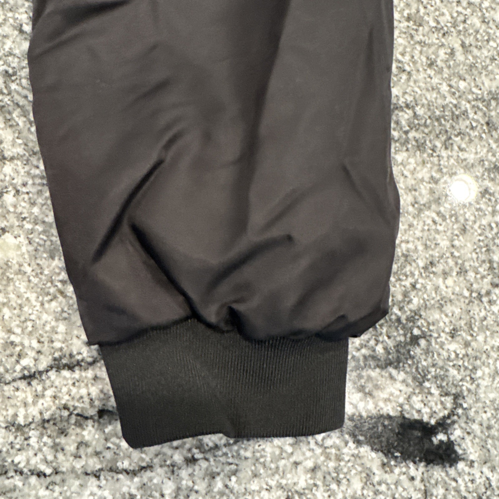 REVERSIBLE FLIGHT BOMBER JACKET With Patch BLACK … - image 4