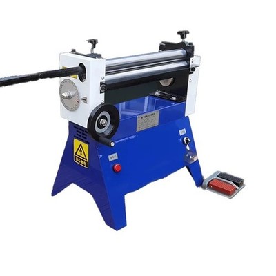 Electric Coiler Round Tube Roll Making Tool Benchtop Sheet Metal Bending Machine
