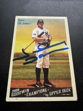 Upper Deck 2009 Goodwin Champions Johnny Damon Yankees Autographed Card #8