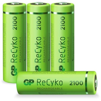 AA Akku GP NiMH 2100 mAh ReCyko 1,2V 4 Stück