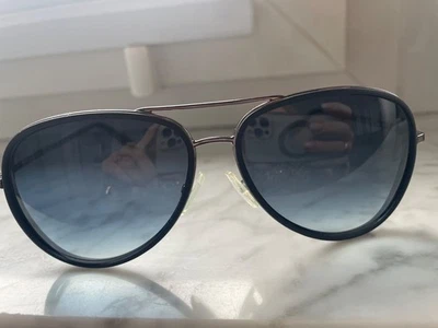 Hugo Boss Pilotenbrille Sonnenbrille Metallgestell  schwarz braun  - Bild 1 von 4