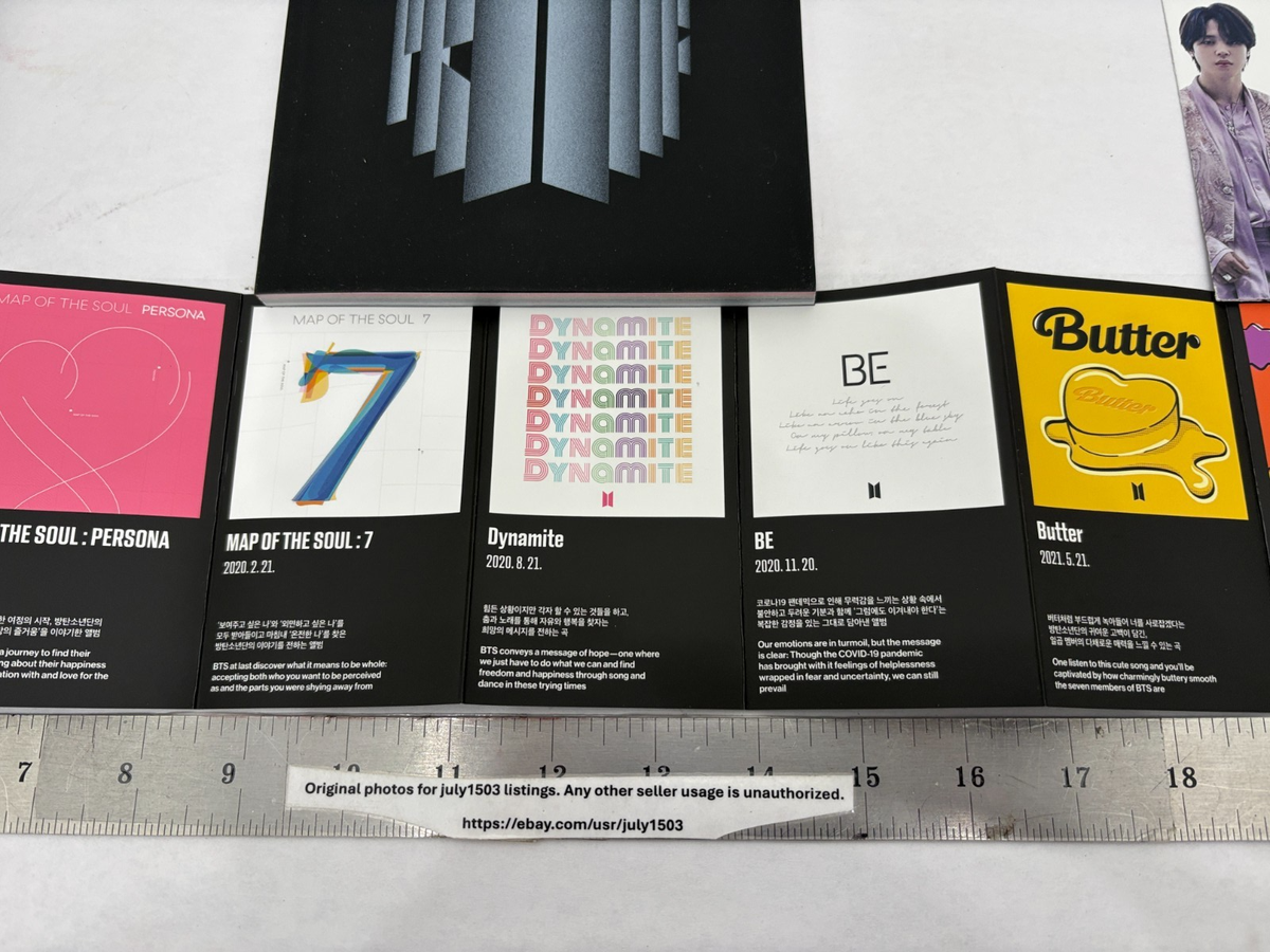 BTS PROOF Anthology Compact Edition 3-Disc CD Set - No Photocard