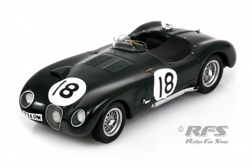 Jaguar Xk 120 C Type Winner 24H Le Mans 1953 Rolt Hamilton 1:43 Spark 43LM53-image