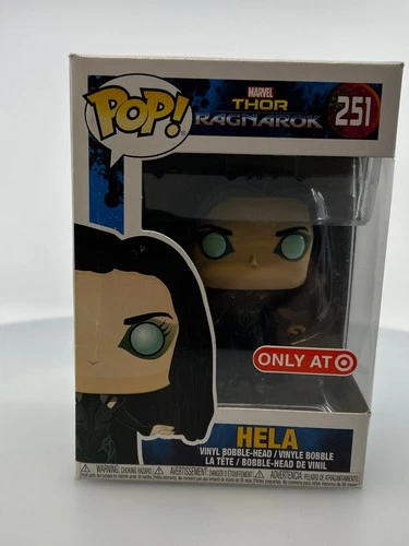 Funko POP! Marvel Thor: Ragnarok Hela #251 Target Exclusive NOT MINT
