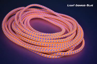 Blacklight Reactive Bi-Color GloLine Luminescent Roping (100Ft Roll)