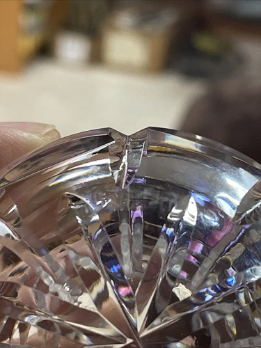 Waterford Crystal Cigarette/Toothpick/Votive/Holder Disc. Smoking Accessories - Picture 3 of 12