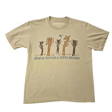 Green Label Organic Cotton Men's S Bristol Rhythm & Roots Reunion Graphic T-Shir