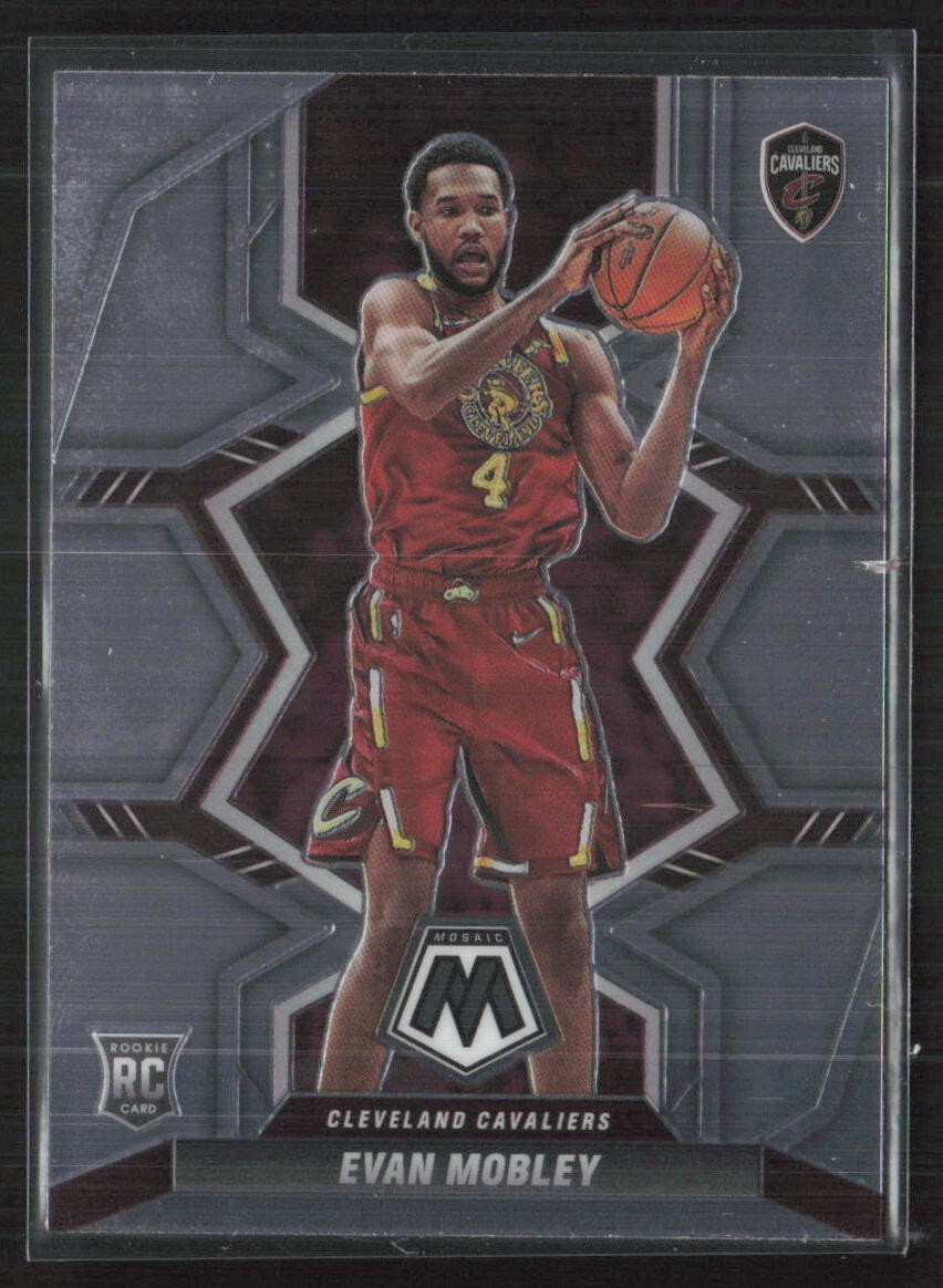 2021 Panini Mosaic Evan Mobley #201 Base Rookie Card RC Cavaliers
