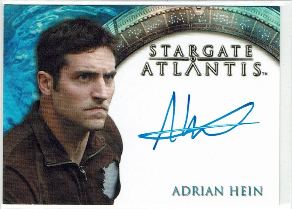 Stargate Heroes Atlantis Autograph Auto Card Adrian Hein as Replicator - Image 2 of 3