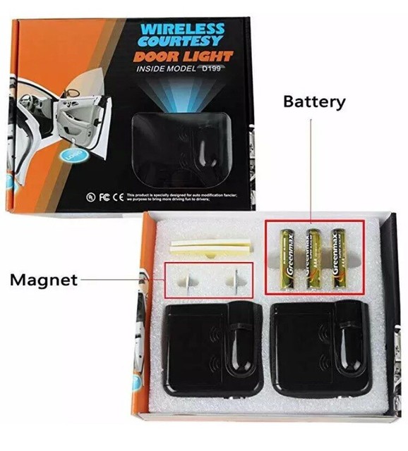 Wireless Courtesy Door Light Inside Model D199 eBay