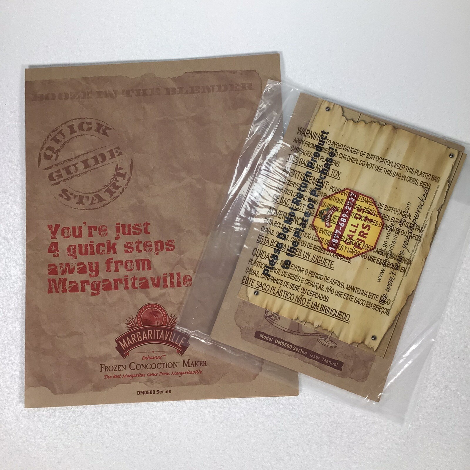 Margaritaville Frozen Concoction Maker DM0500 User Manual “ NEW” Free Shipping eBay