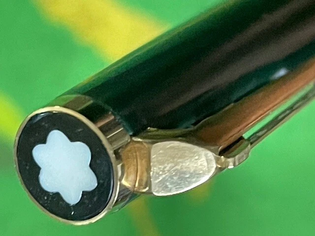 Montblanc Vintage No.181 Green Ballpoint Pen | eBay