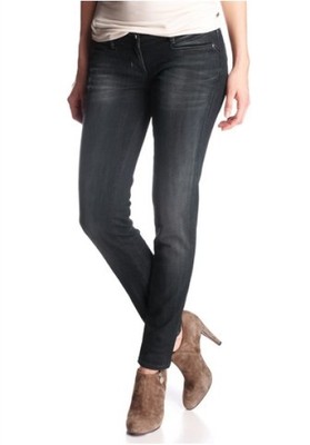 Miss60 Sixty Sloane Slim Jeans W28-W34 L34 Damen Hose Stretch Blue Black Used