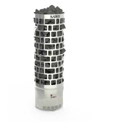 Saunaofen Ari Tower 9 kW SAWOTEC ohne Saunasteine Saunazubehör
