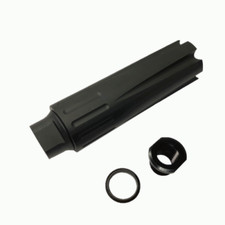 Ruger PC 1/2x28TPI Thread Muzzle Brake Anodized Black For 9mm